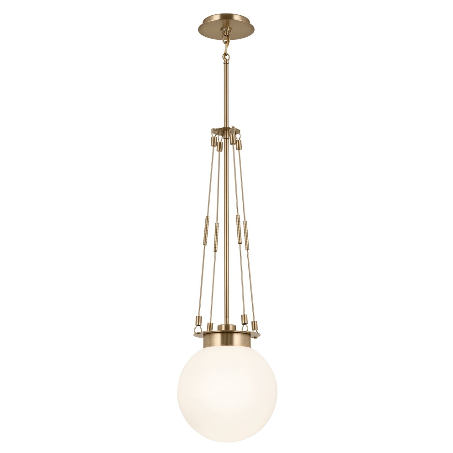 Albers One Light Pendant in Champagne Bronze