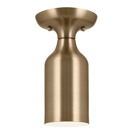 Sisu One Light Semi Flush Mount in Champagne Bronze