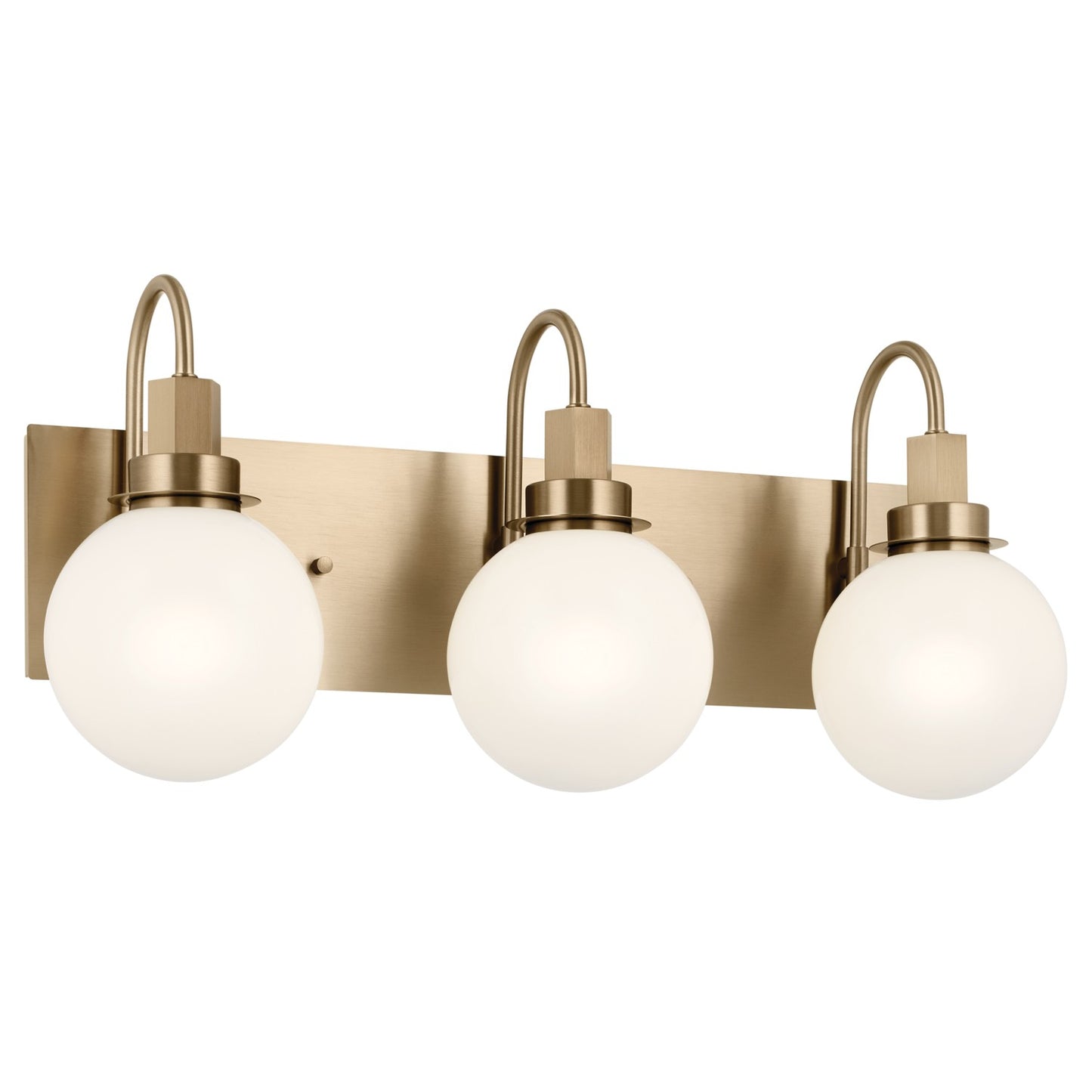 Hex Three Light Bath in Champagne Bronze