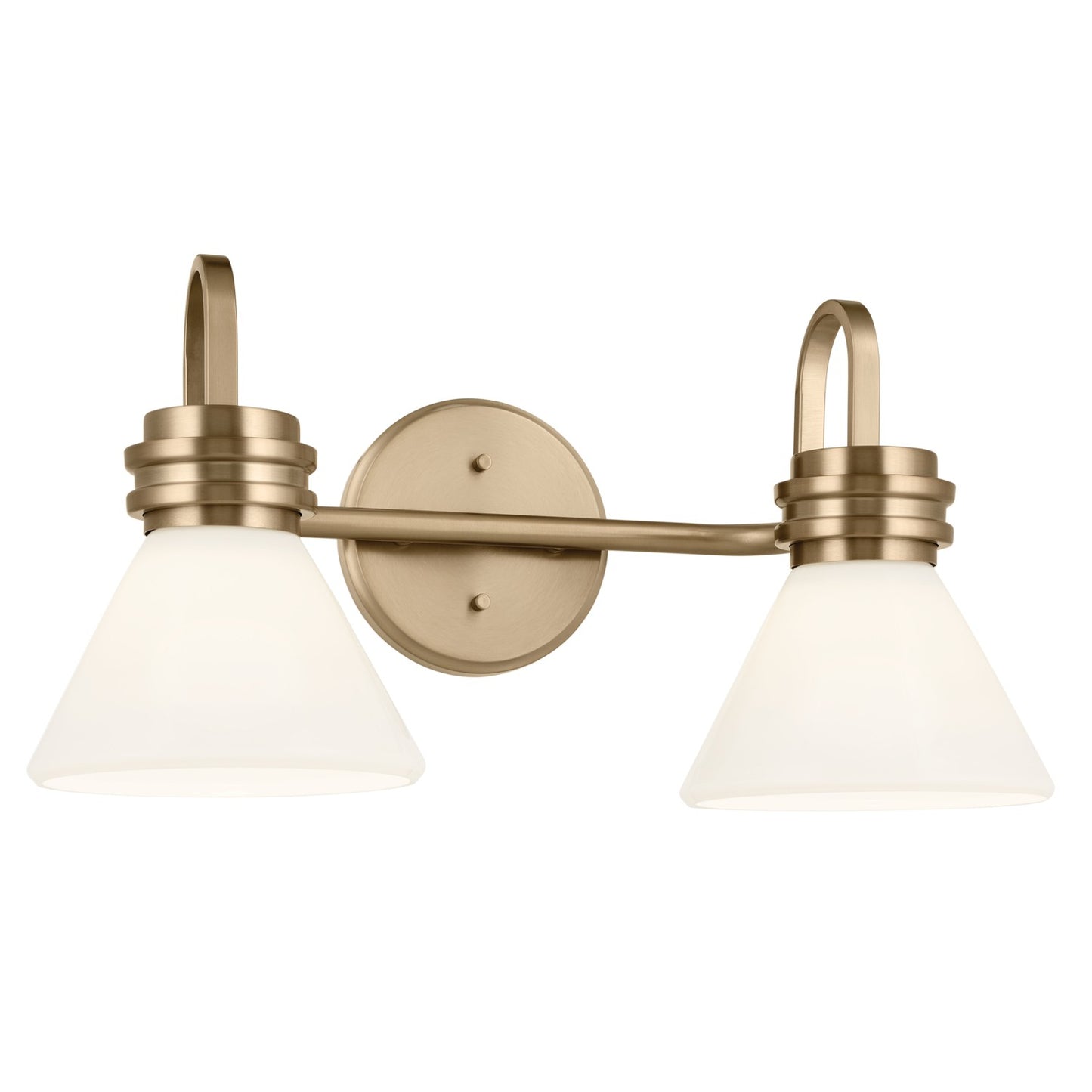 Farum Two Light Bath in Champagne Bronze