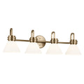 Farum Four Light Bath in Champagne Bronze