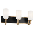 Solia Three Light Bath in Champagne Bronze