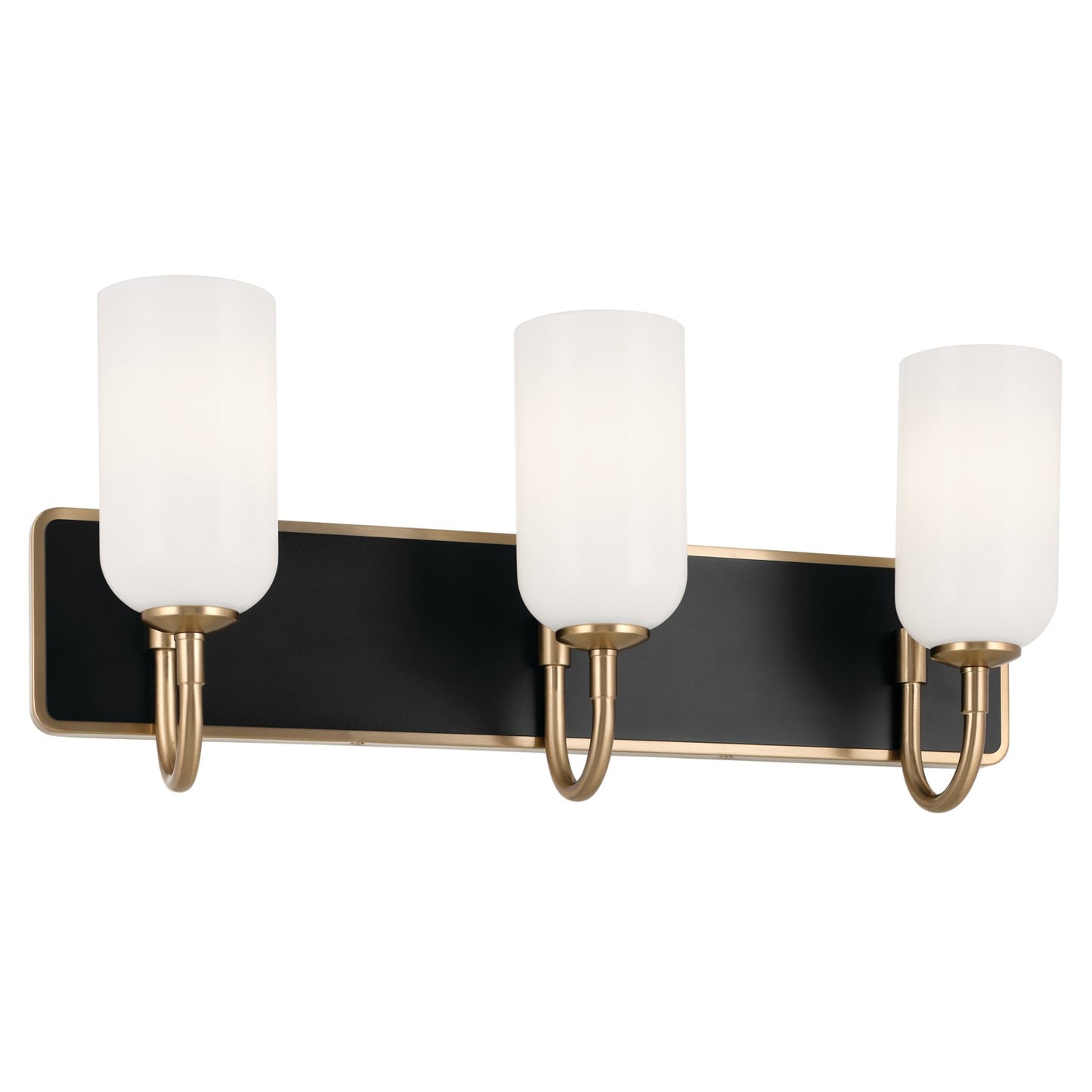 Solia Three Light Bath in Champagne Bronze