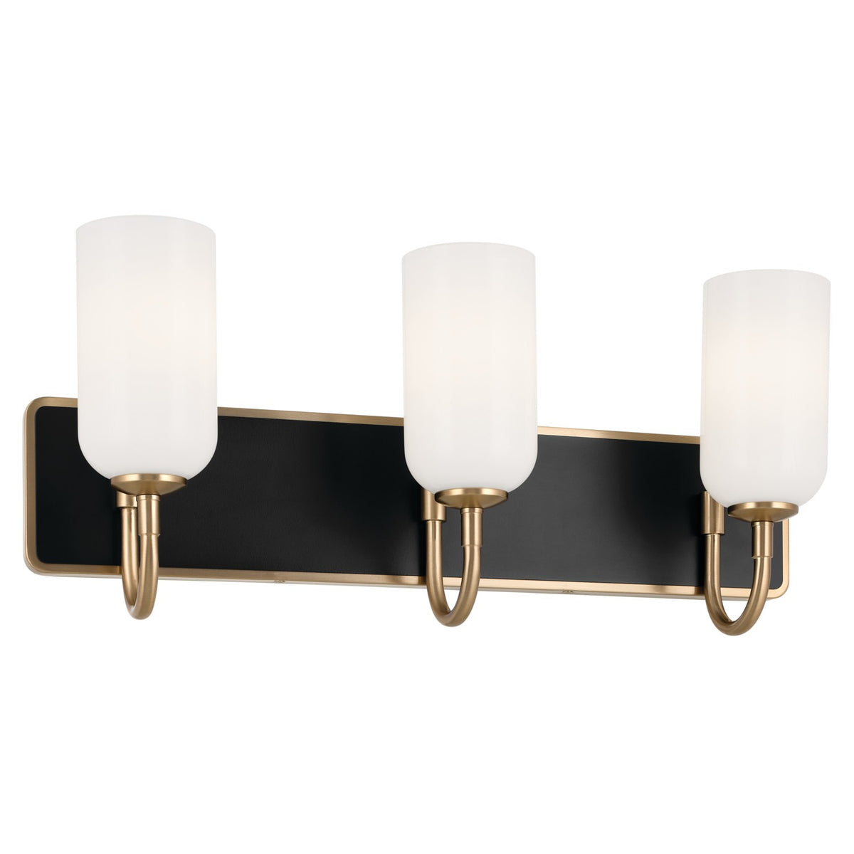 Solia Three Light Bath in Champagne Bronze