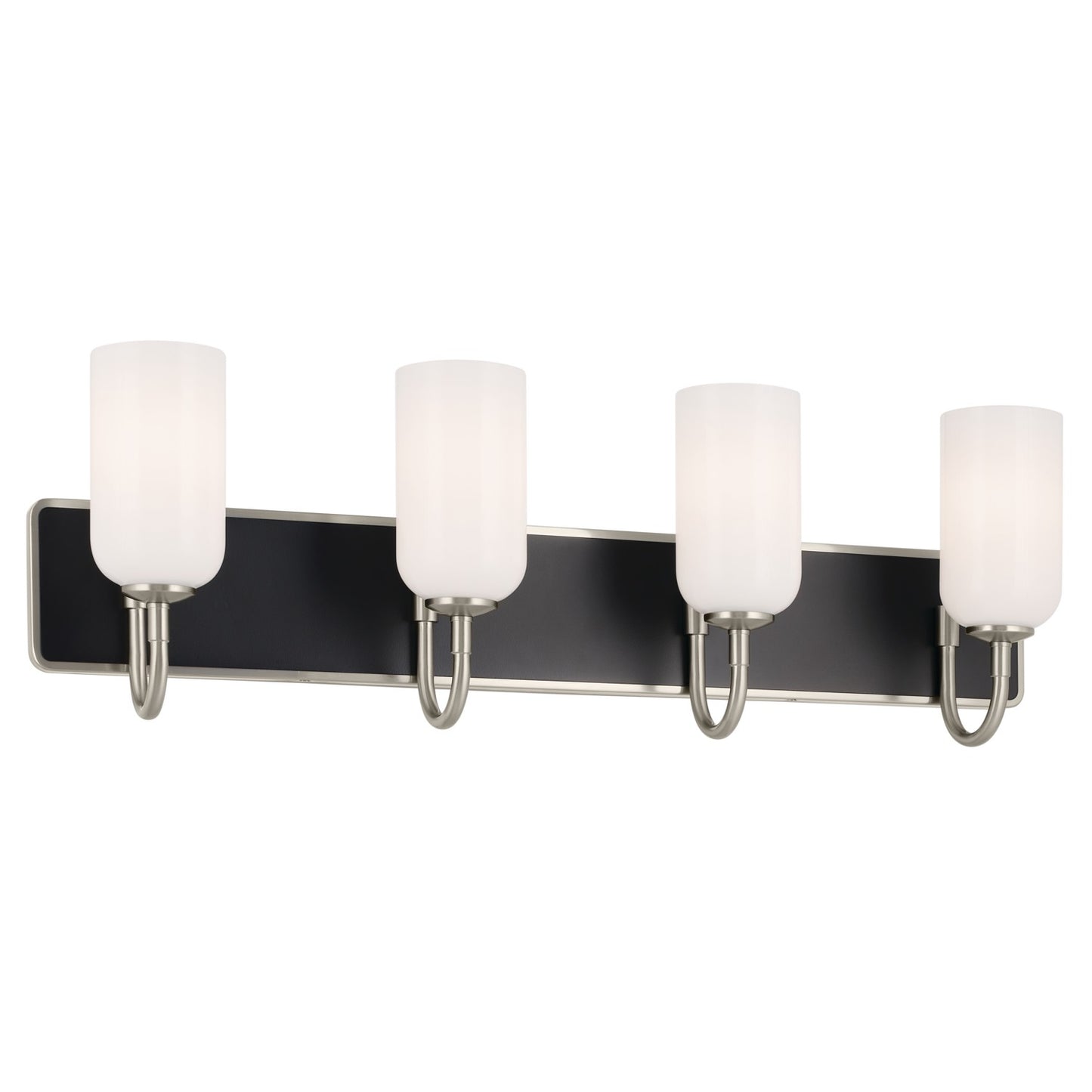 Solia Four Light Bath in Brushed Nickel