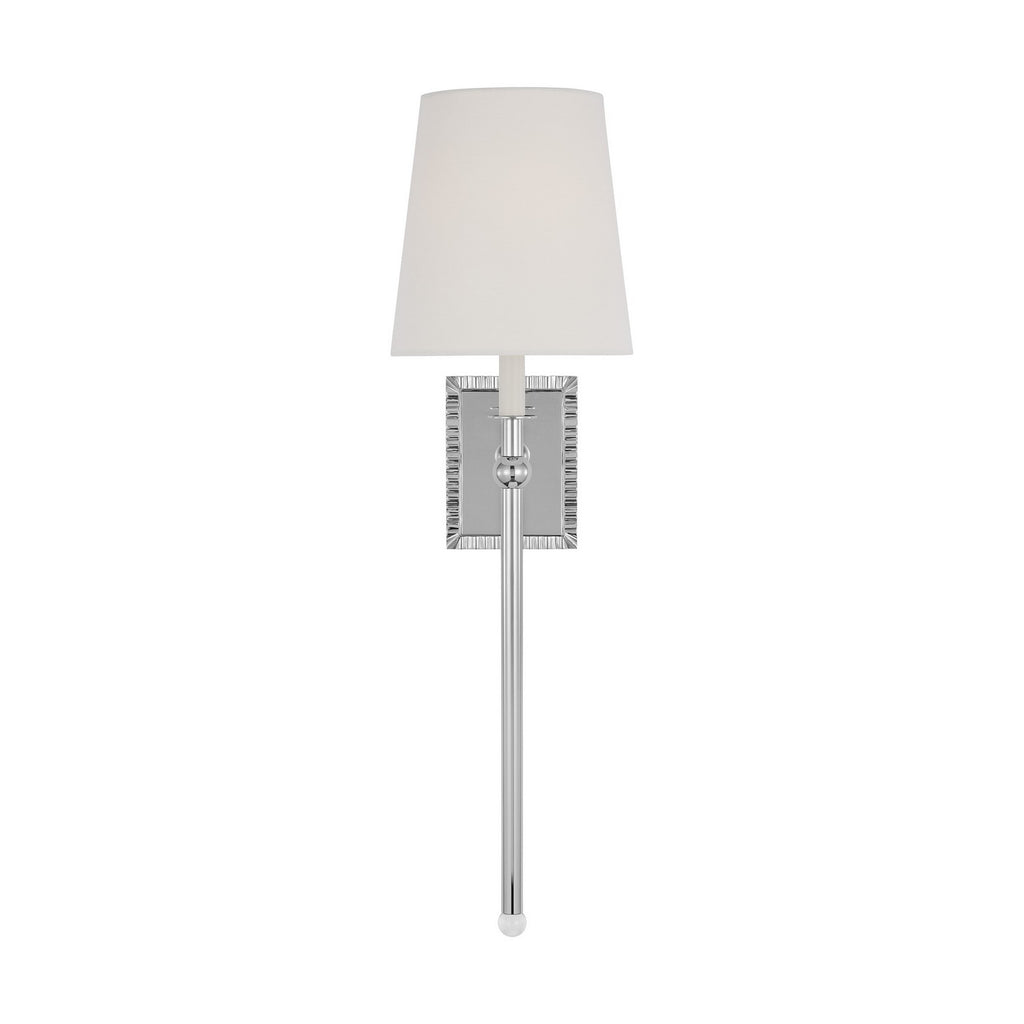 Baxley One Light Wall Sconce in Polished Nickel