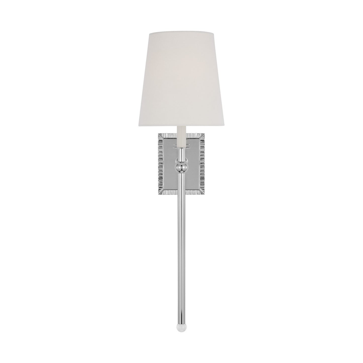 Baxley One Light Wall Sconce in Polished Nickel