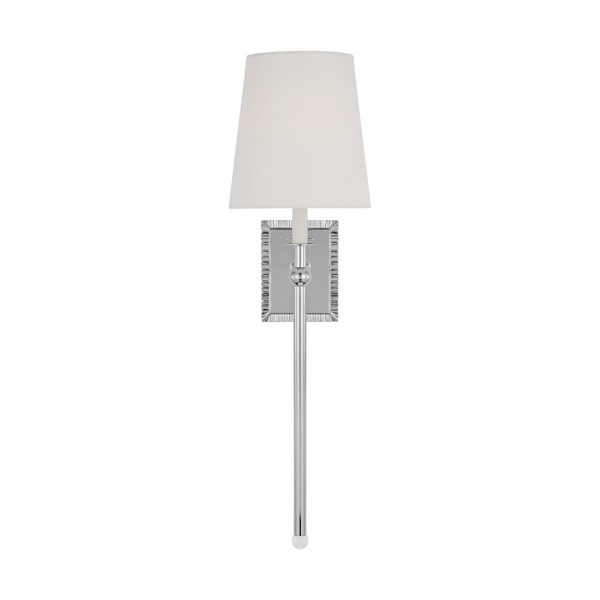 Baxley One Light Wall Sconce in Polished Nickel