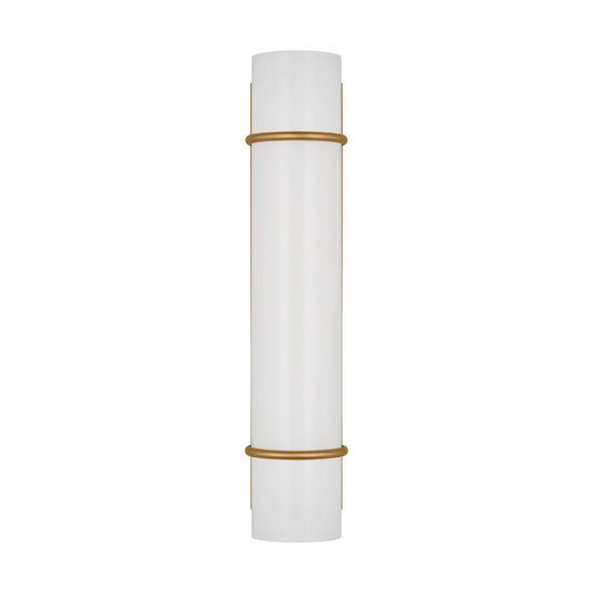 Amelie LED Vanity in Burnished Brass