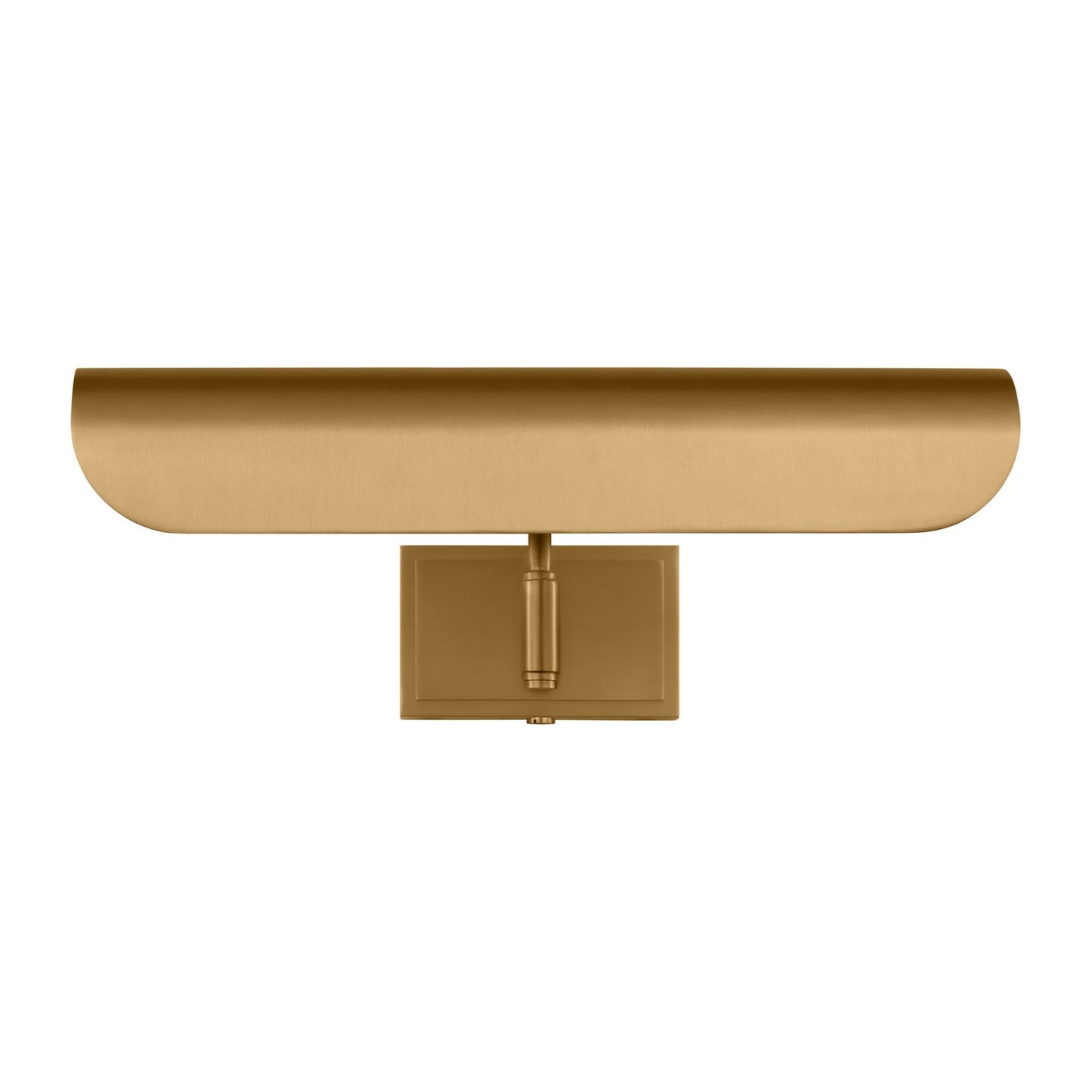 Hull Two Light Picture Light in Burnished Brass