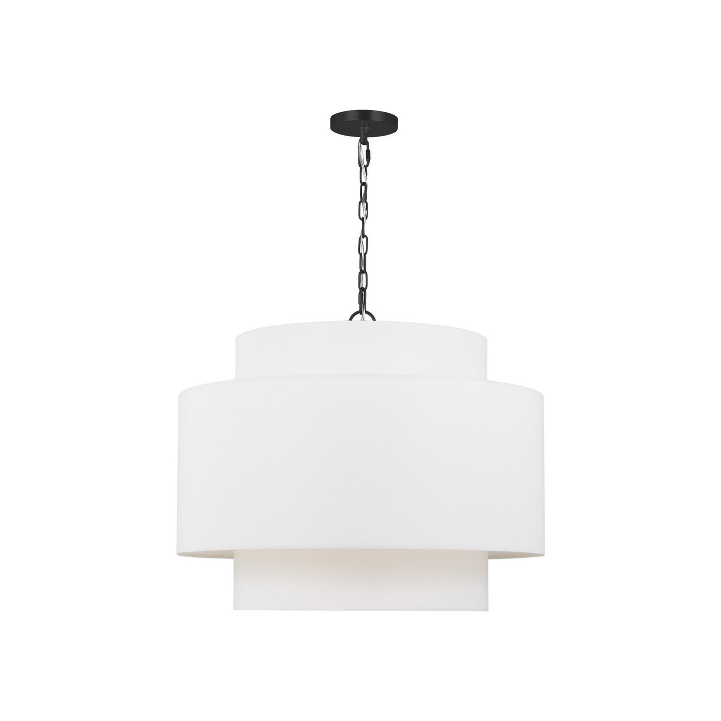 Sawyer Three Light Pendant in Midnight Black