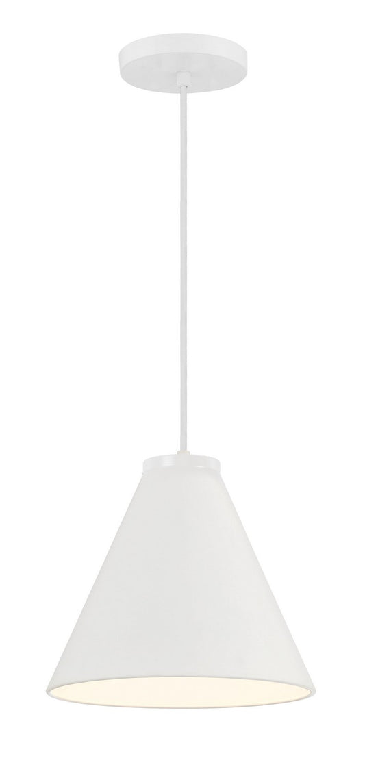 Vantage Pendants One Light Hanging Lantern in White