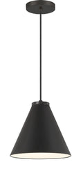 Vantage Pendants One Light Hanging Lantern in Coal