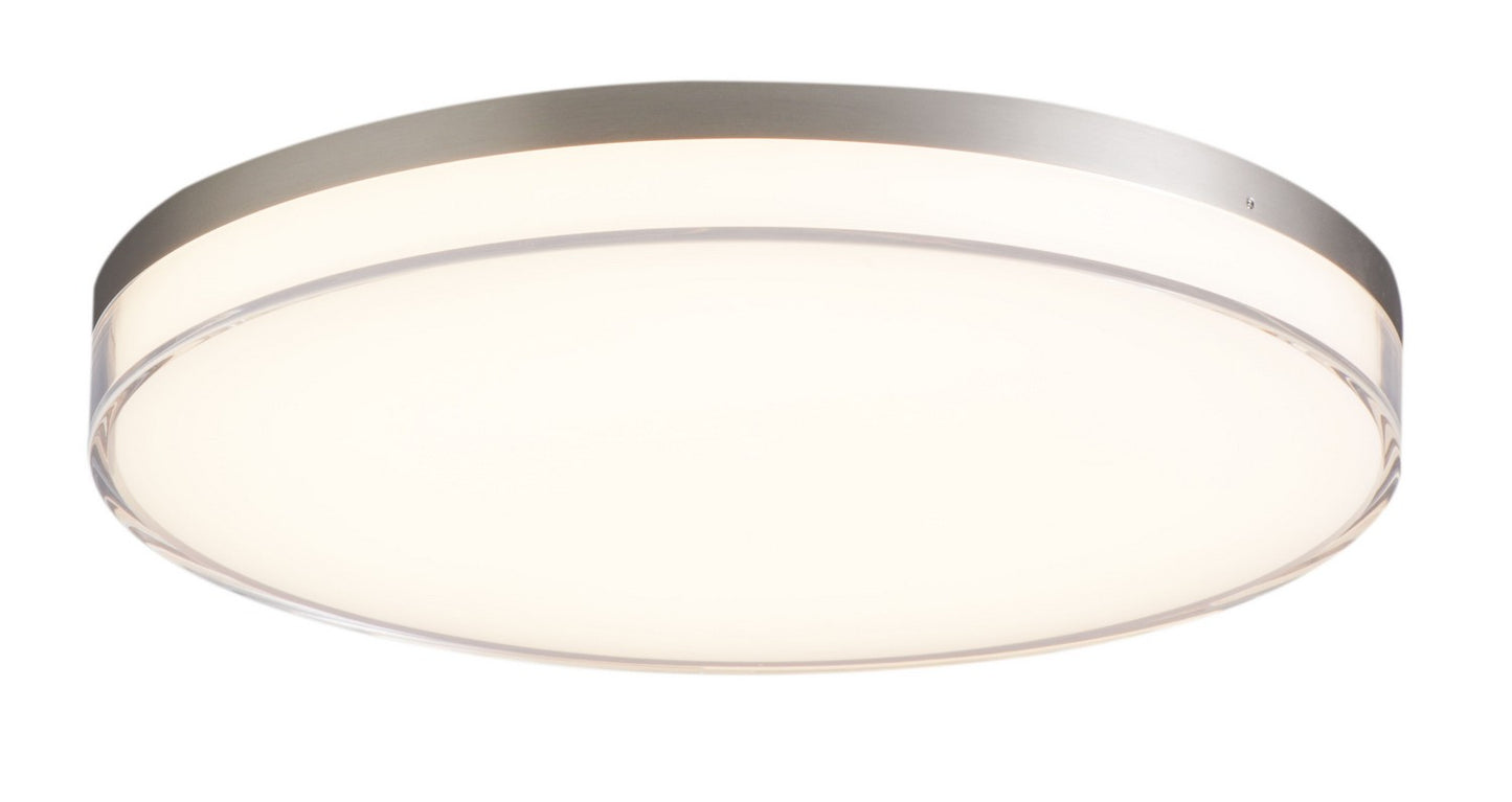 Flush Mount LED Flush Mount in Brushed Nickel