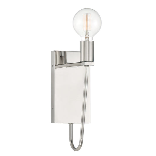 Ravella One Light Wall Sconce in Polished Nickel