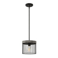 Aster One Light Pendant in Matte Black