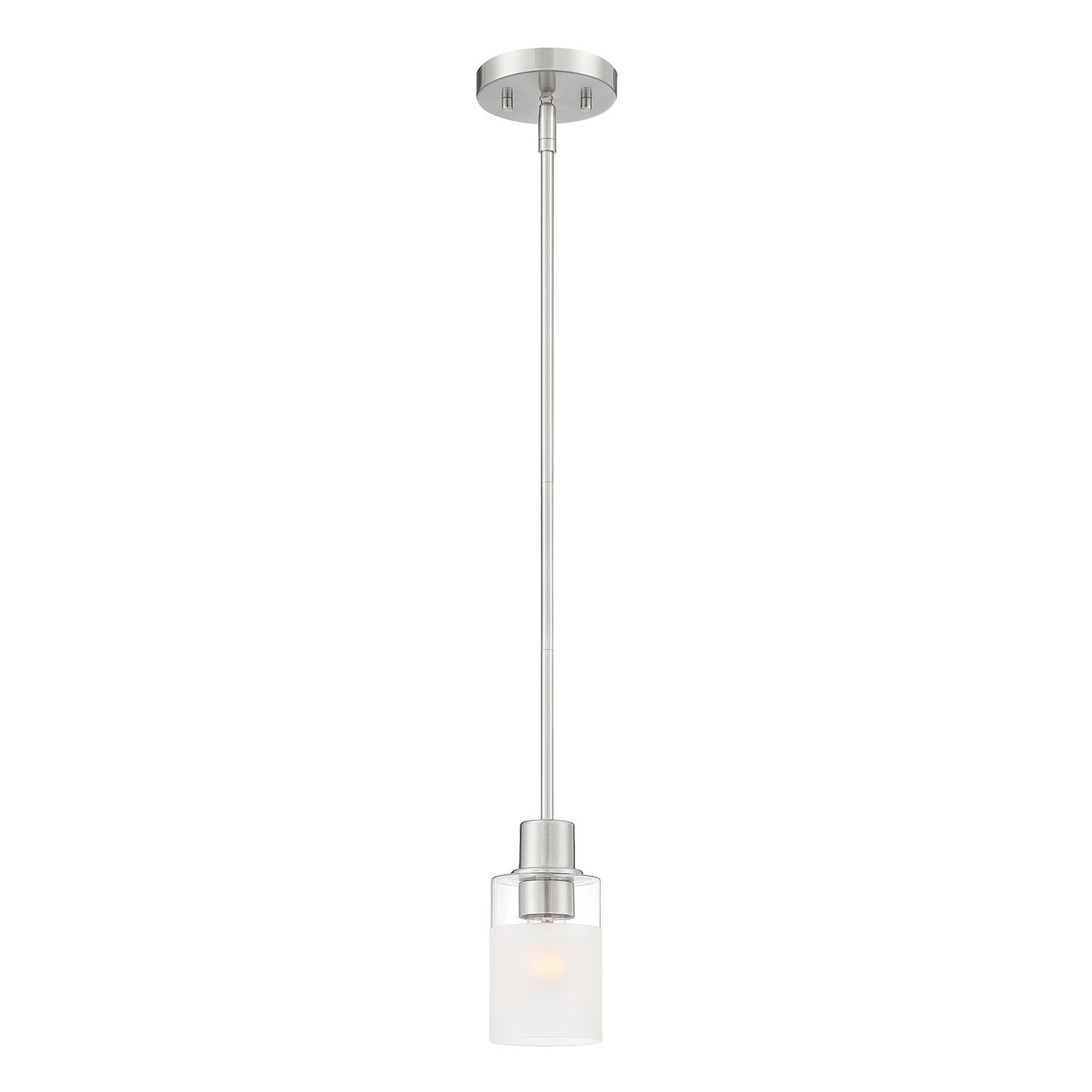 Cedar Lane One Light Pendant in Brushed Nickel
