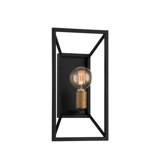 Within One Light Wall Sconce in Matte Black