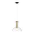 Nova One Light Pendant in Matte Black