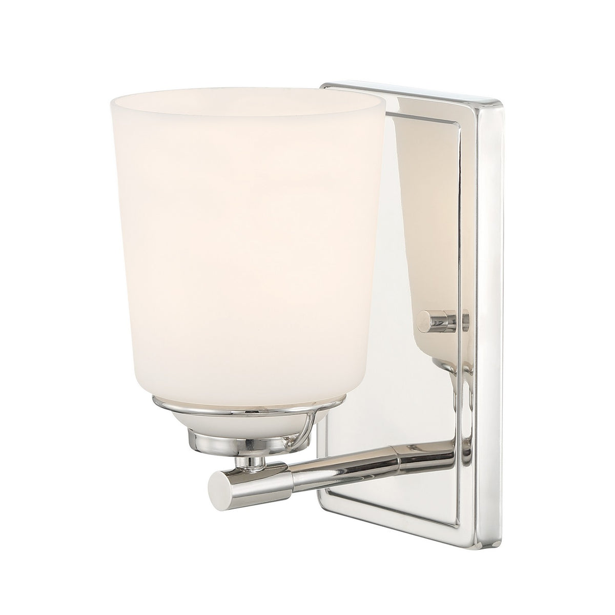 Stella One Light Wall Sconce in Polished Nickel