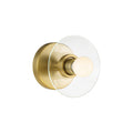 Litto One Light Wall Sconce in Brushed Gold