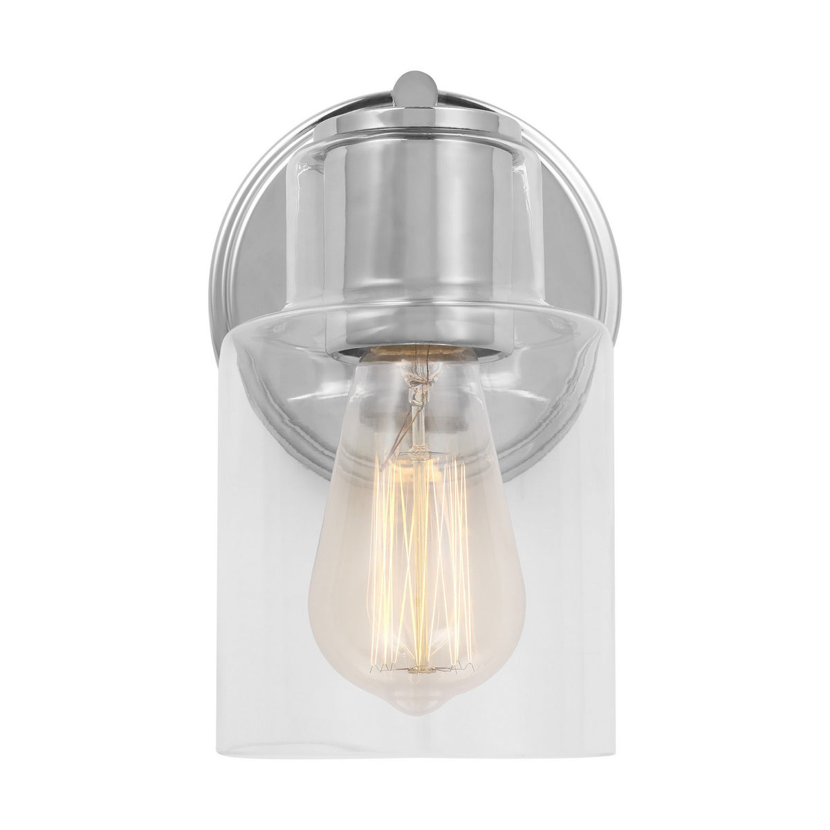 Sayward One Light Wall Sconce in Chrome