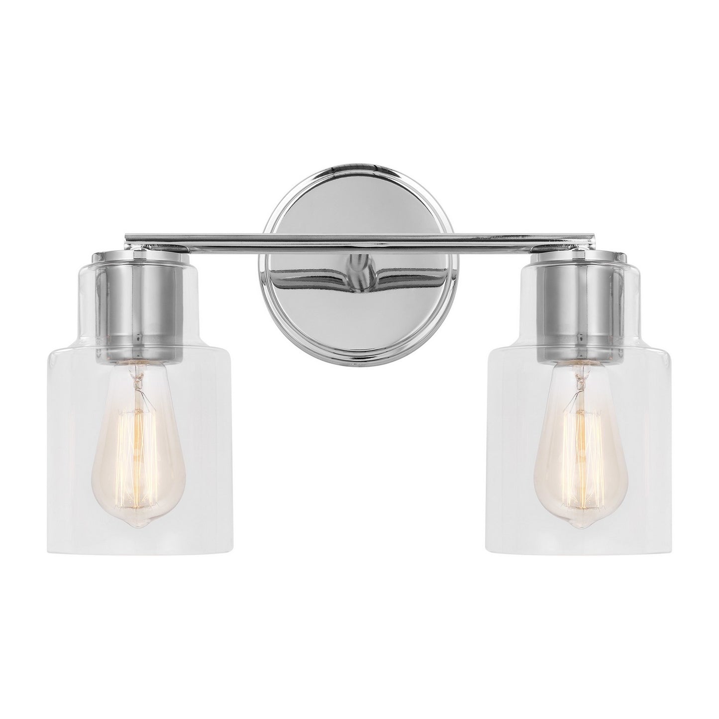 Sayward Two Light Bath in Chrome