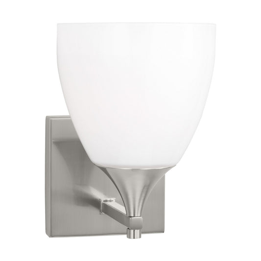 Toffino One Light Wall Sconce in Brushed Steel