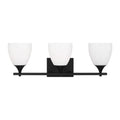 Toffino Three Light Bath in Midnight Black