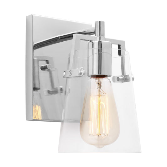 Crofton One Light Wall Sconce in Chrome