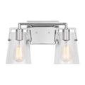 Crofton Two Light Bath in Chrome