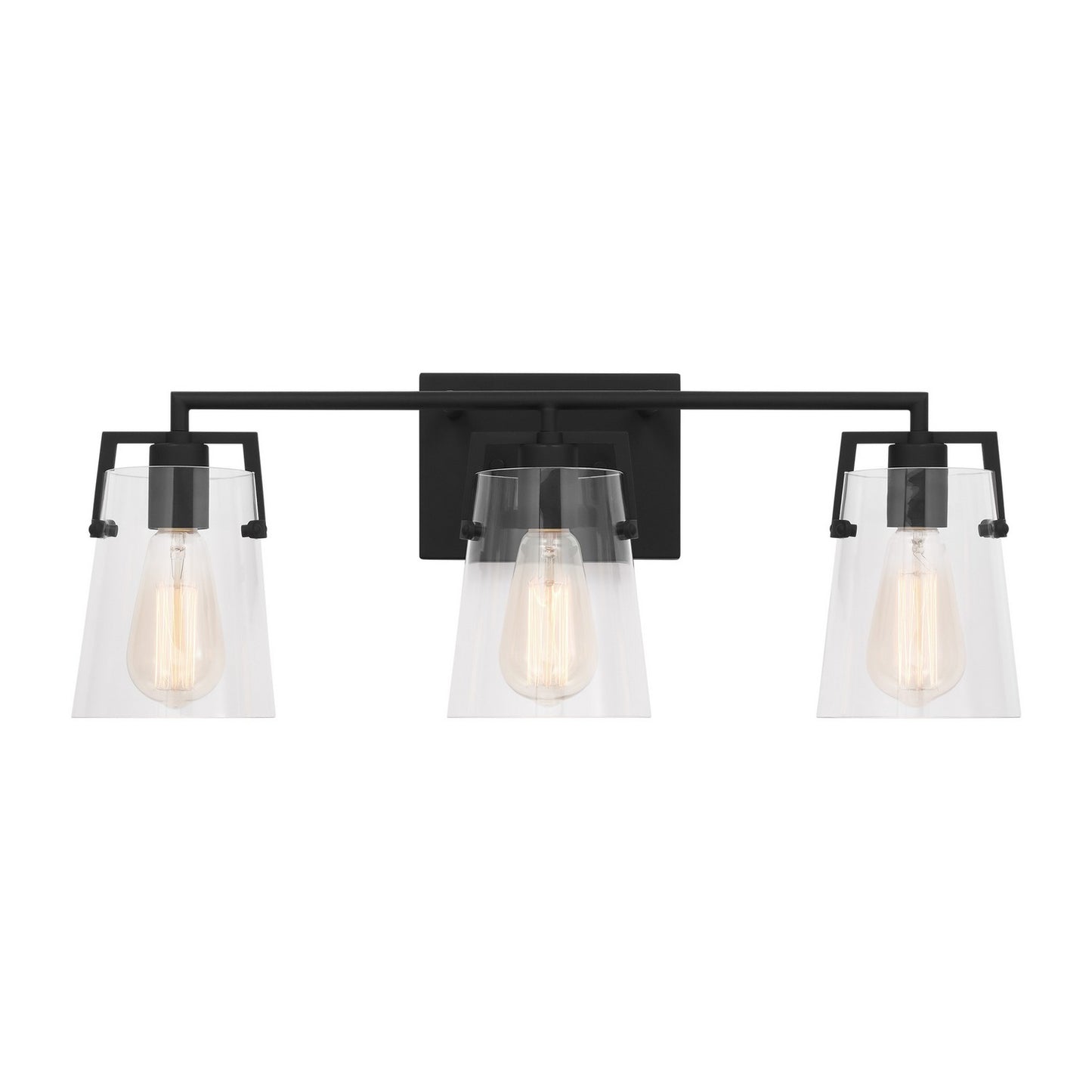 Crofton Three Light Bath in Midnight Black
