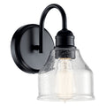 Avery One Light Wall Sconce in Black