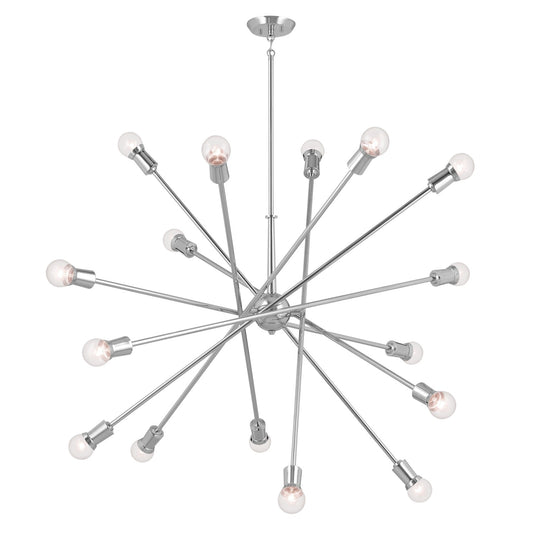 Armstrong 16 Light Chandelier in Chrome