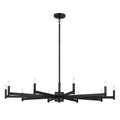 Erzo Ten Light Chandelier in Black