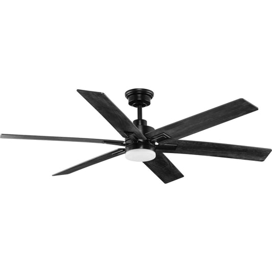 Progress Lighting - P250103-31M-CS - 60" Ceiling Fan - Dallam - Matte Black