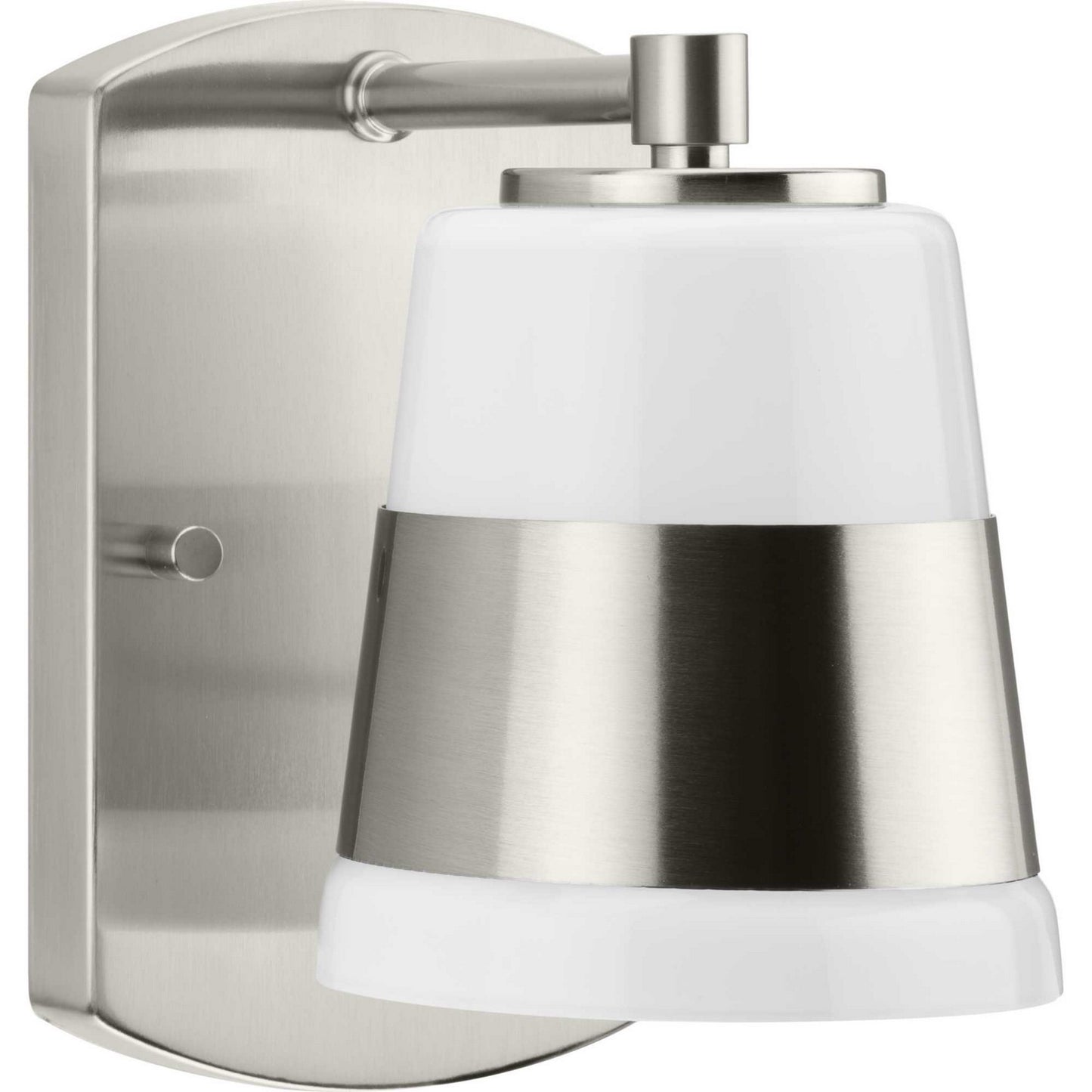 Haven One Light Bath in Brushed Nickel