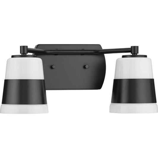 Progress Lighting - P300443-31M - Two Light Bath - Haven - Matte Black