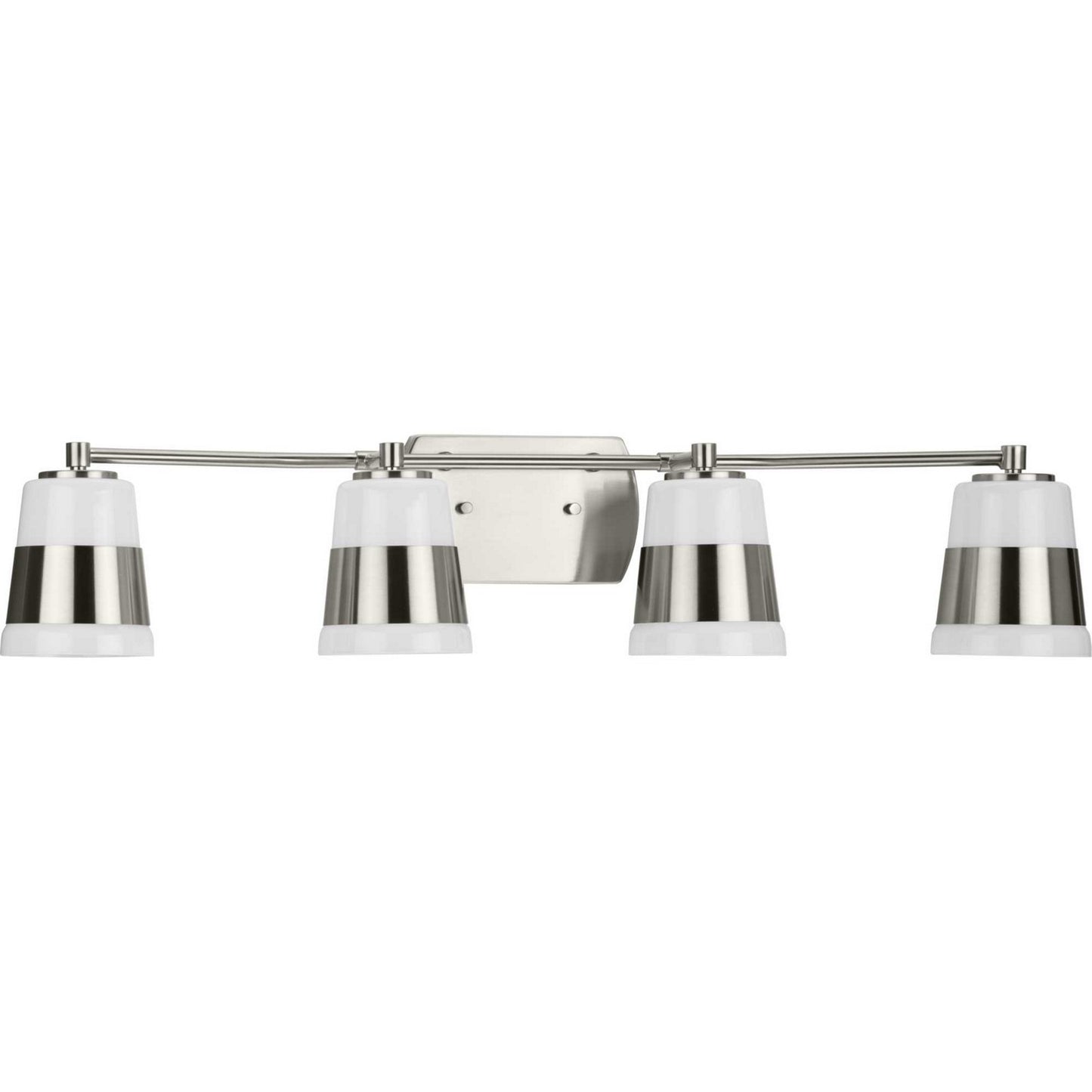 Haven Four Light Bath in Brushed Nickel
