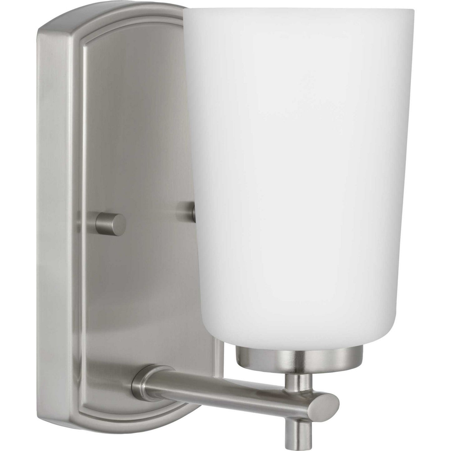 Adley One Light Bath in Brushed Nickel