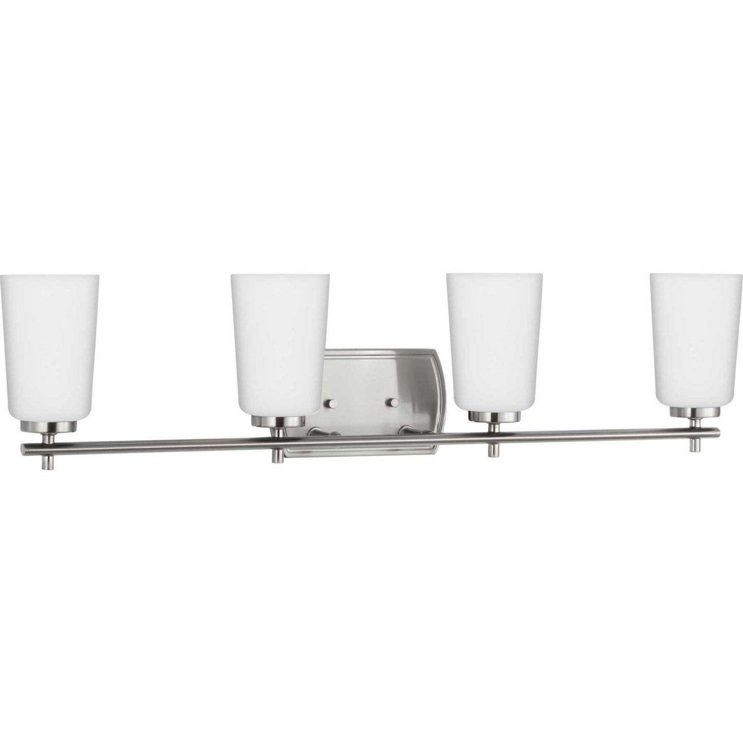 Adley Four Light Bath in Brushed Nickel