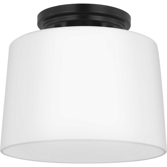 Progress Lighting - P350260-31M - One Light Flush Mount - Adley - Matte Black