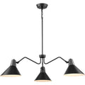 Progress Lighting - P400309-31M - Three Light Chandelier - Trimble - Matte Black
