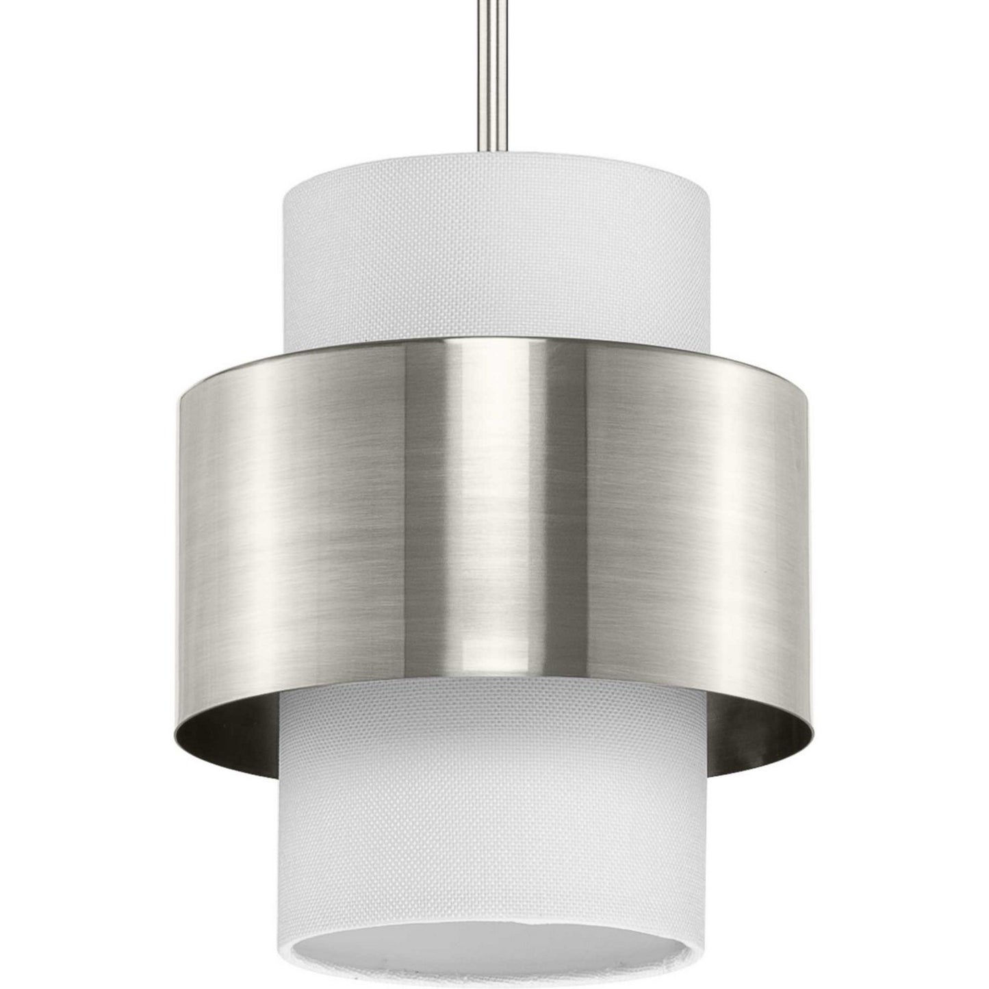 Silva One Light Pendant in Brushed Nickel