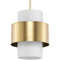 Progress Lighting - P500398-109 - One Light Pendant - Silva - Brushed Bronze