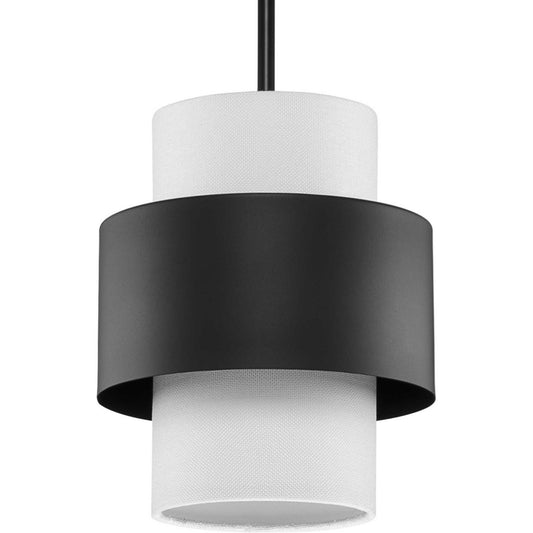 Silva One Light Pendant in Matte Black