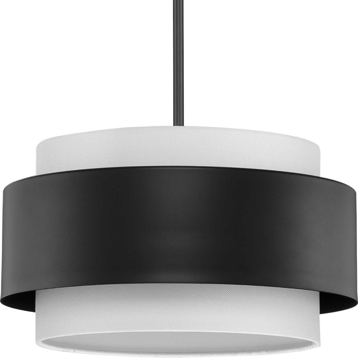 Silva Three Light Pendant in Matte Black