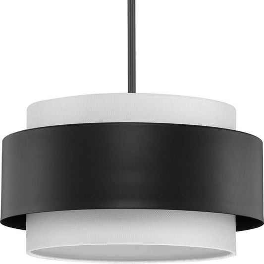 Silva Three Light Pendant in Matte Black