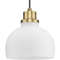 Progress Lighting - P500406-163 - One Light Mini Pendant - Garris - Vintage Brass