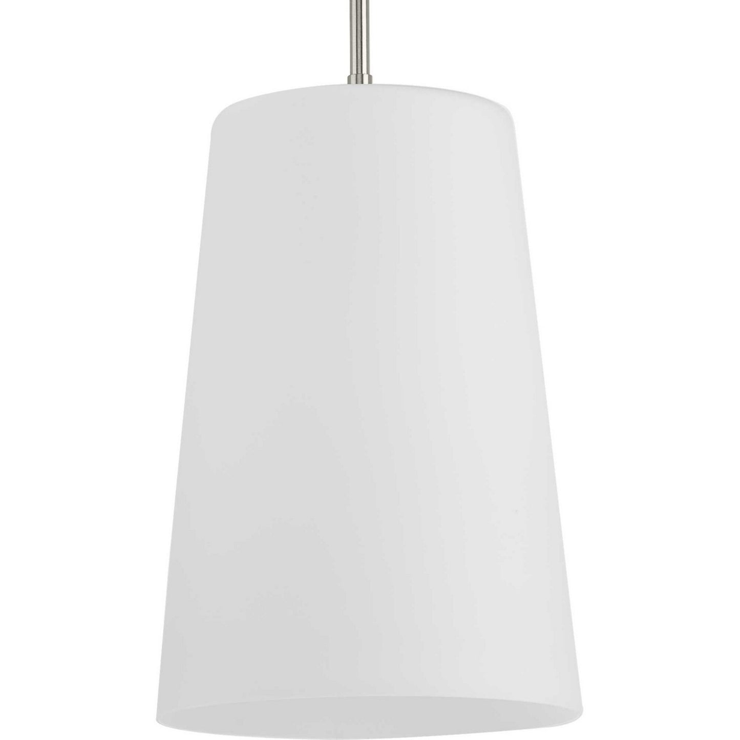 Clarion One Light Pendant in Brushed Nickel